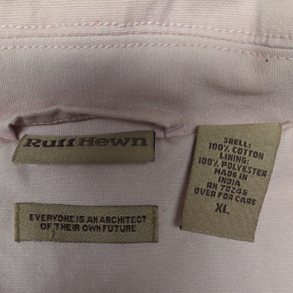 Ruff Hewn Light Pink Women's Trench Coat - Picture 6 of 6